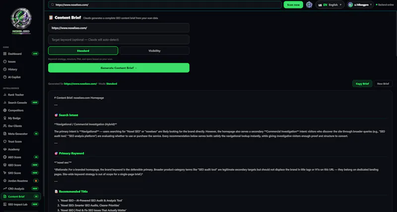 NOXEL SEO screenshot 7