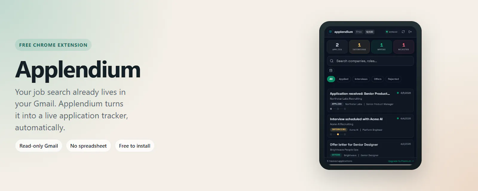 Applendium screenshot 2