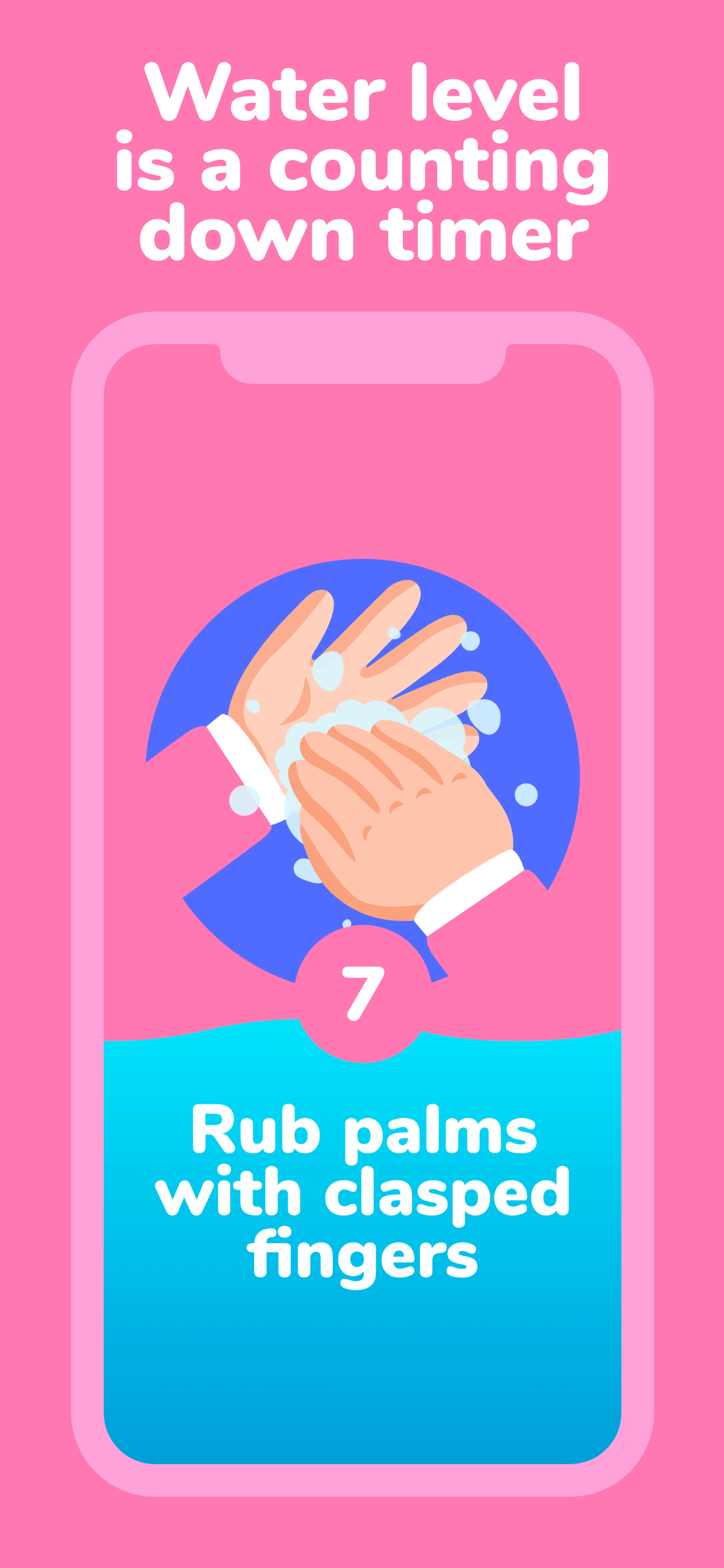 Wash Hands reminder tracker gallery image