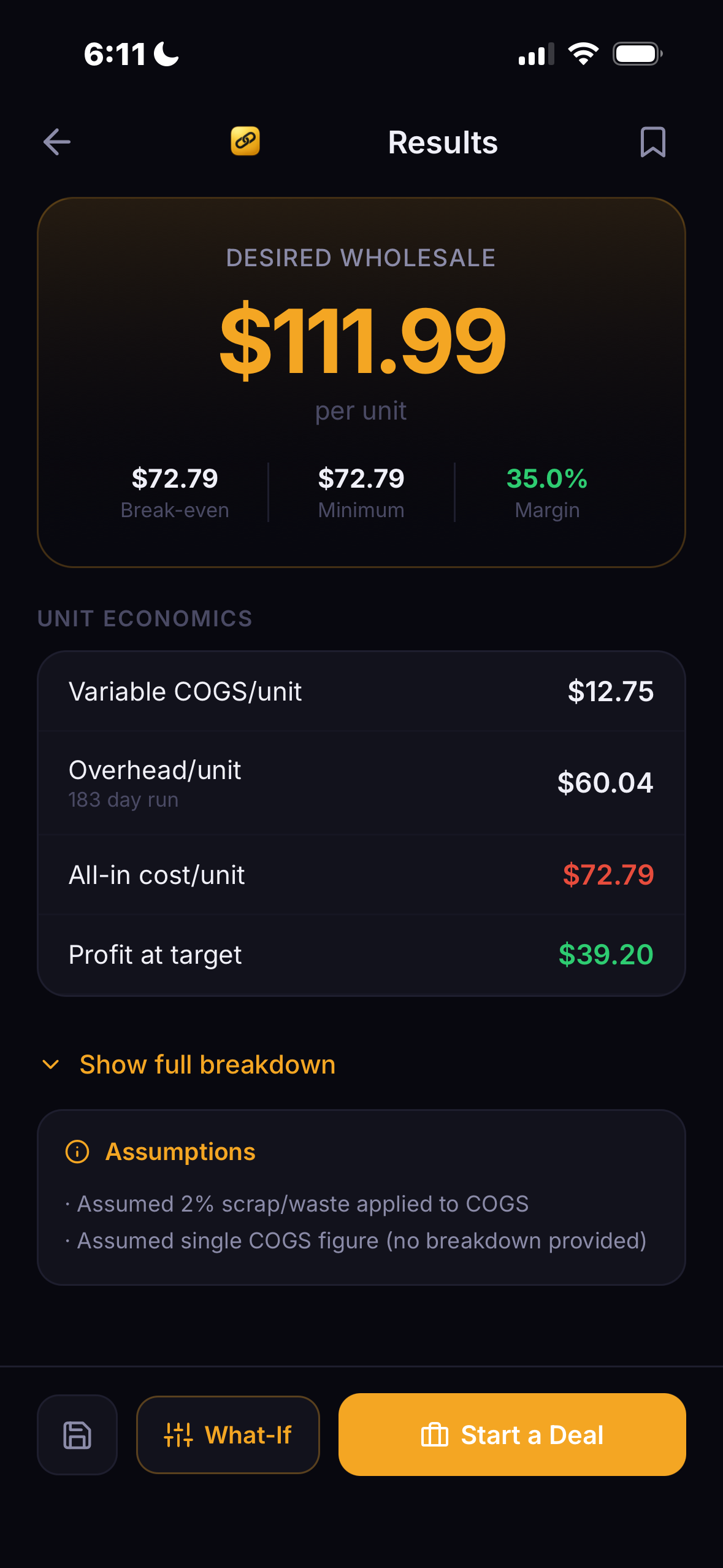 BridgeADeal - Screenshot 5 showing product features and functionality