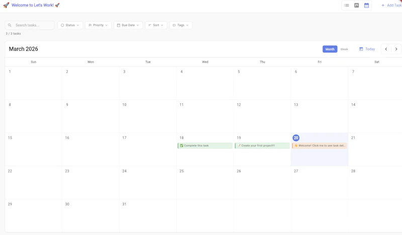 Let's Work screenshot 3