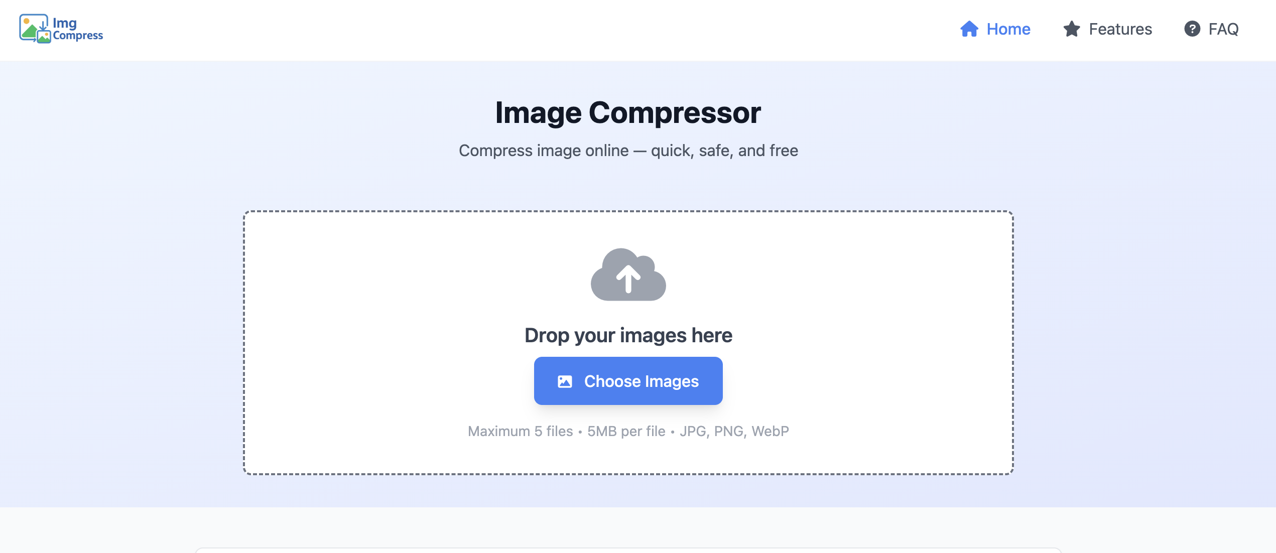IMG Compress screenshot 1