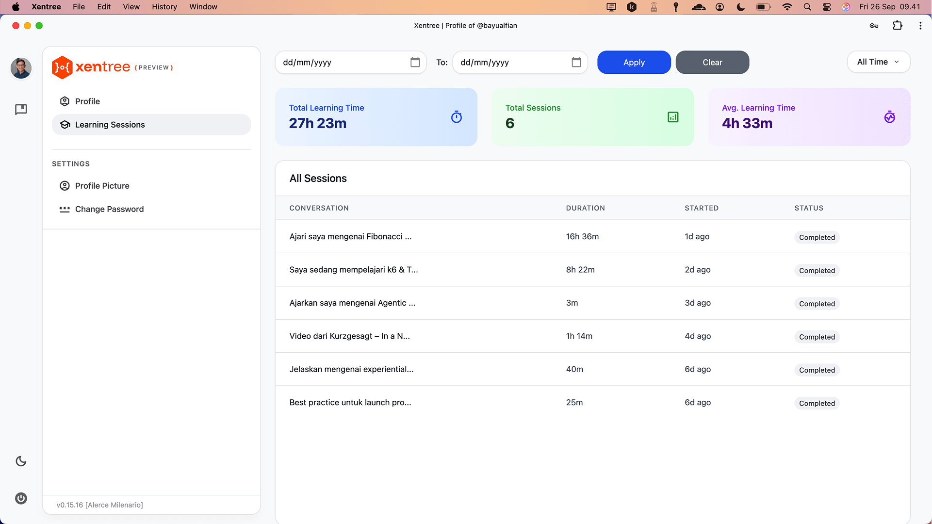 Média Xentree v0.15 - Le portefeuille de compétences alimenté en IA 9