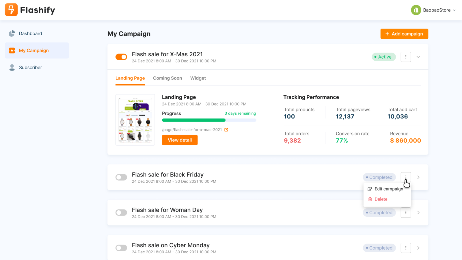 Flashify gallery image