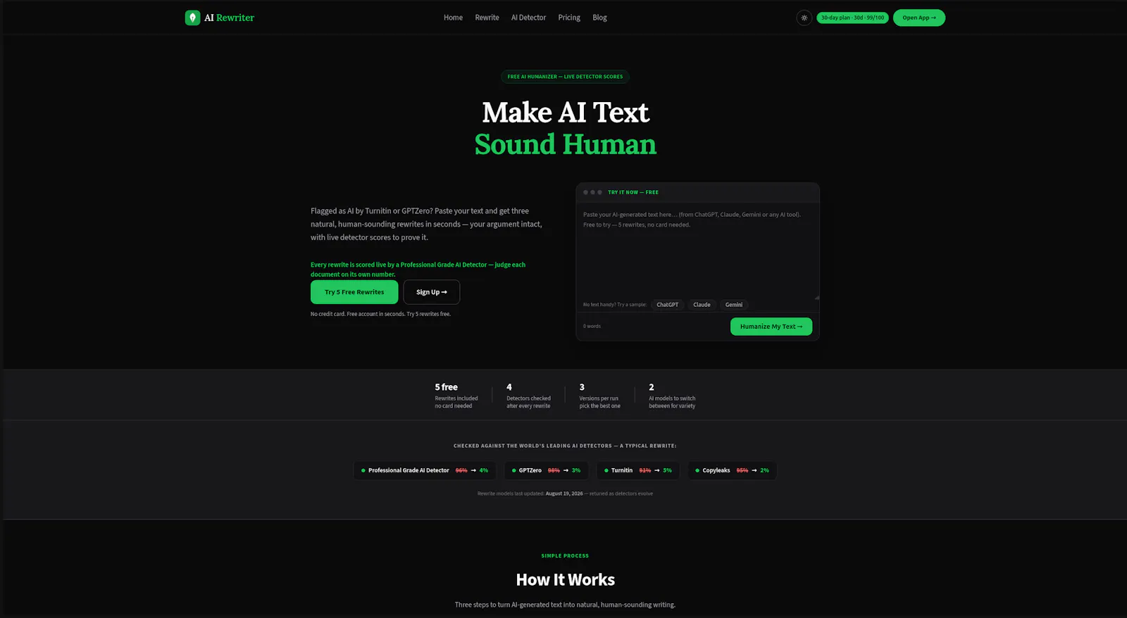 AI Rewriter screenshot 2