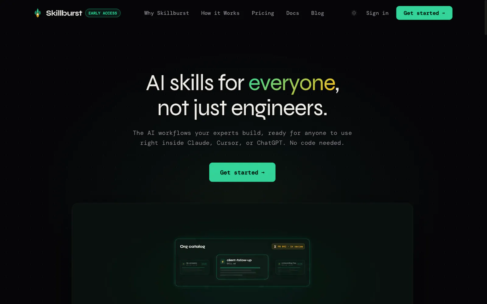 Skillburst screenshot 2