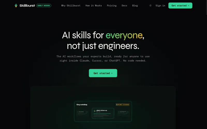 Skillburst screenshot 2