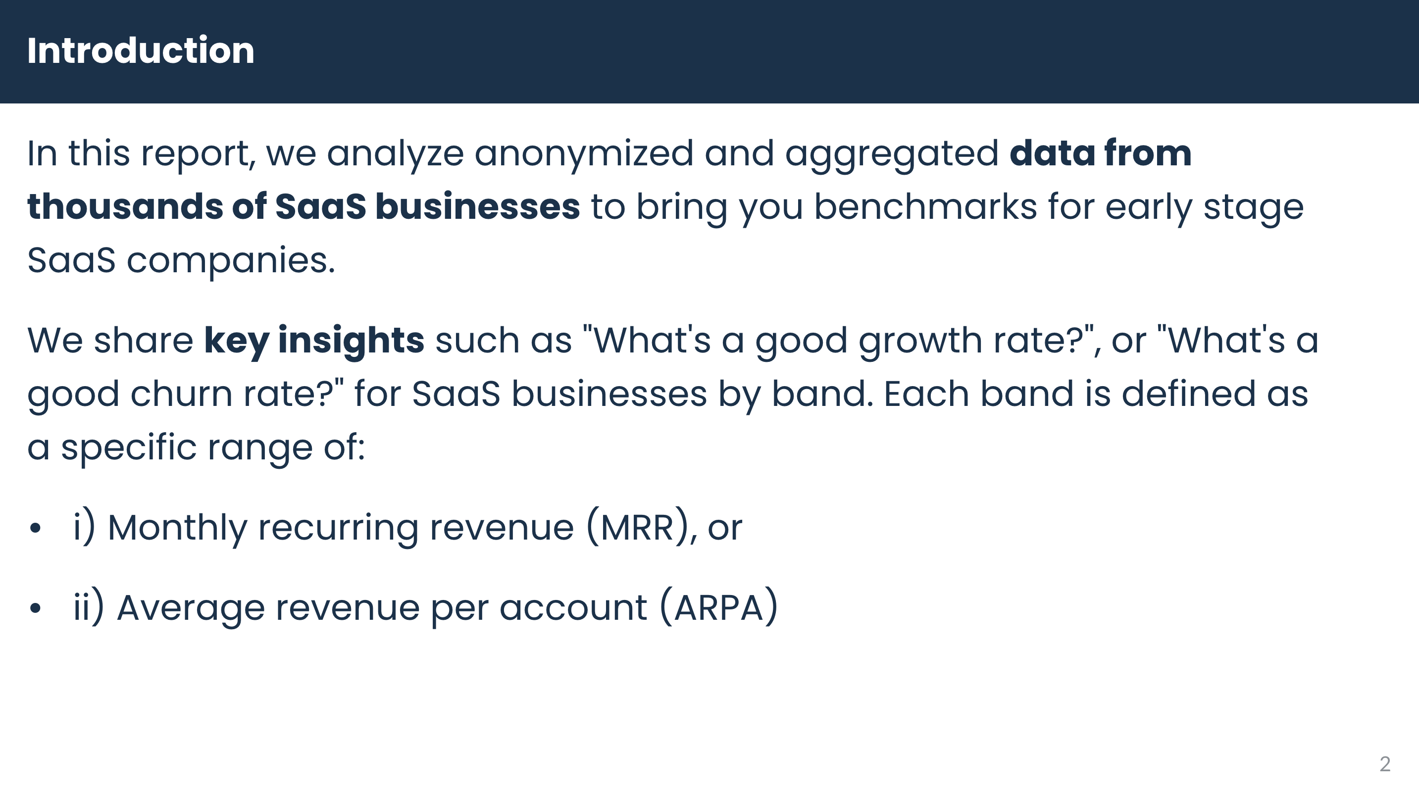 ChartMogul SaaS 벤치 마크 보고서 - 수천 개의 SaaS 비즈니스의 익명 데이터를 기반으로합니다 미디어 2