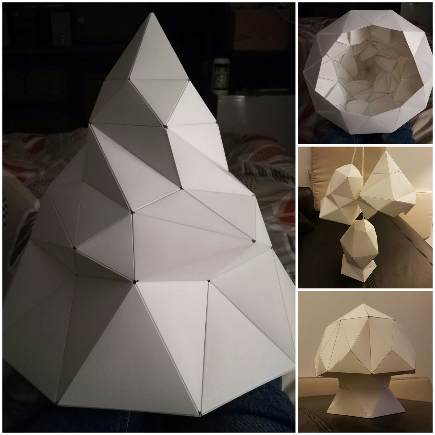 Carapace: prima puzzle 3D di origami fai -da -te media 8