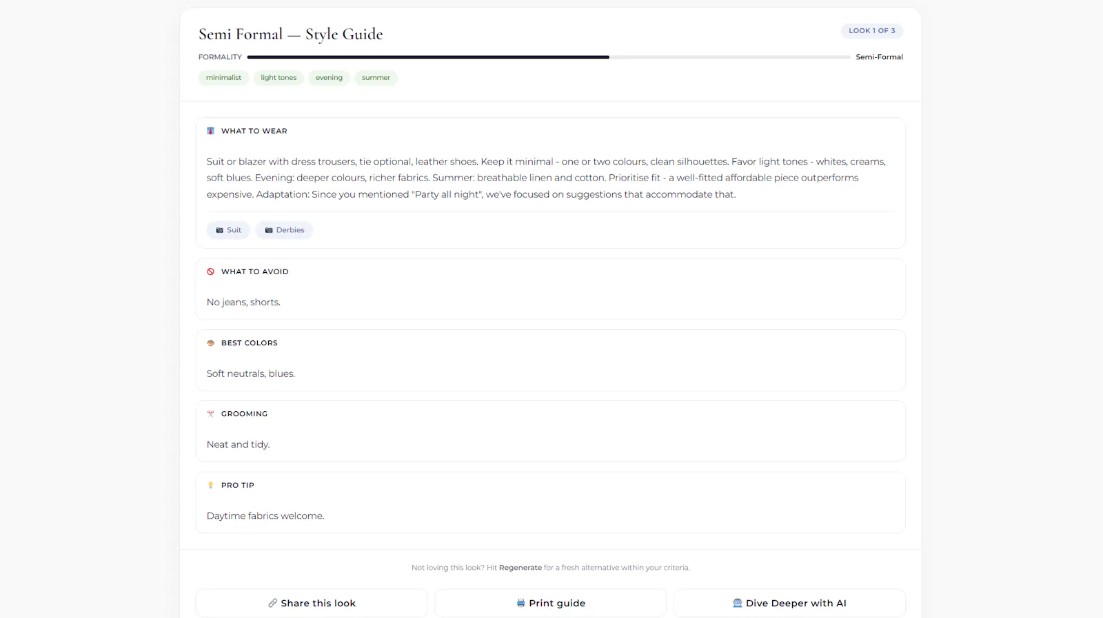 Dress Code Decoder screenshot 3