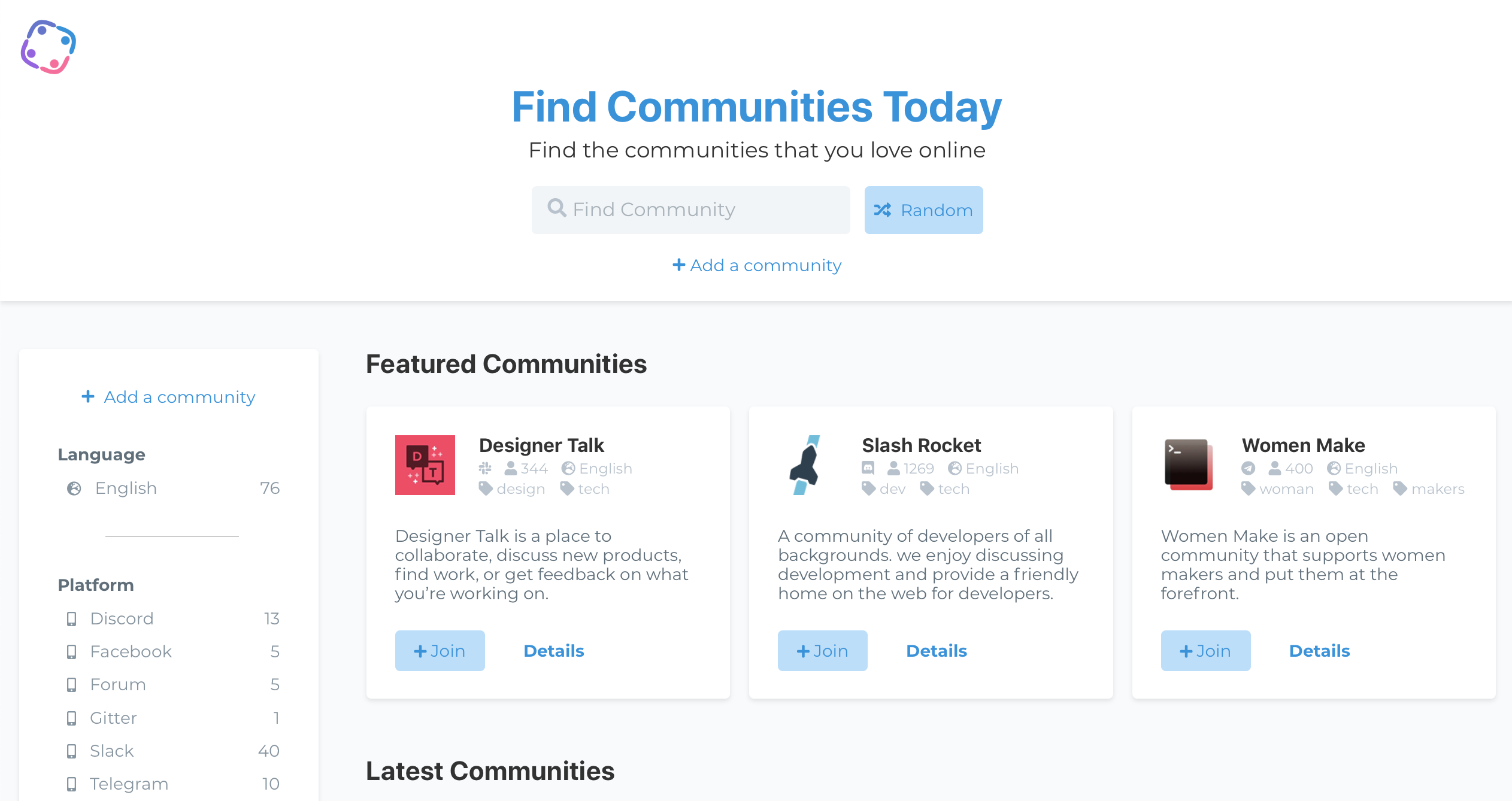 Find Communities Today gallery image