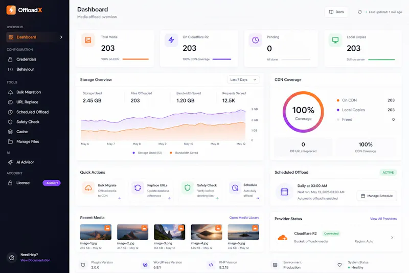 OffloadX screenshot 2