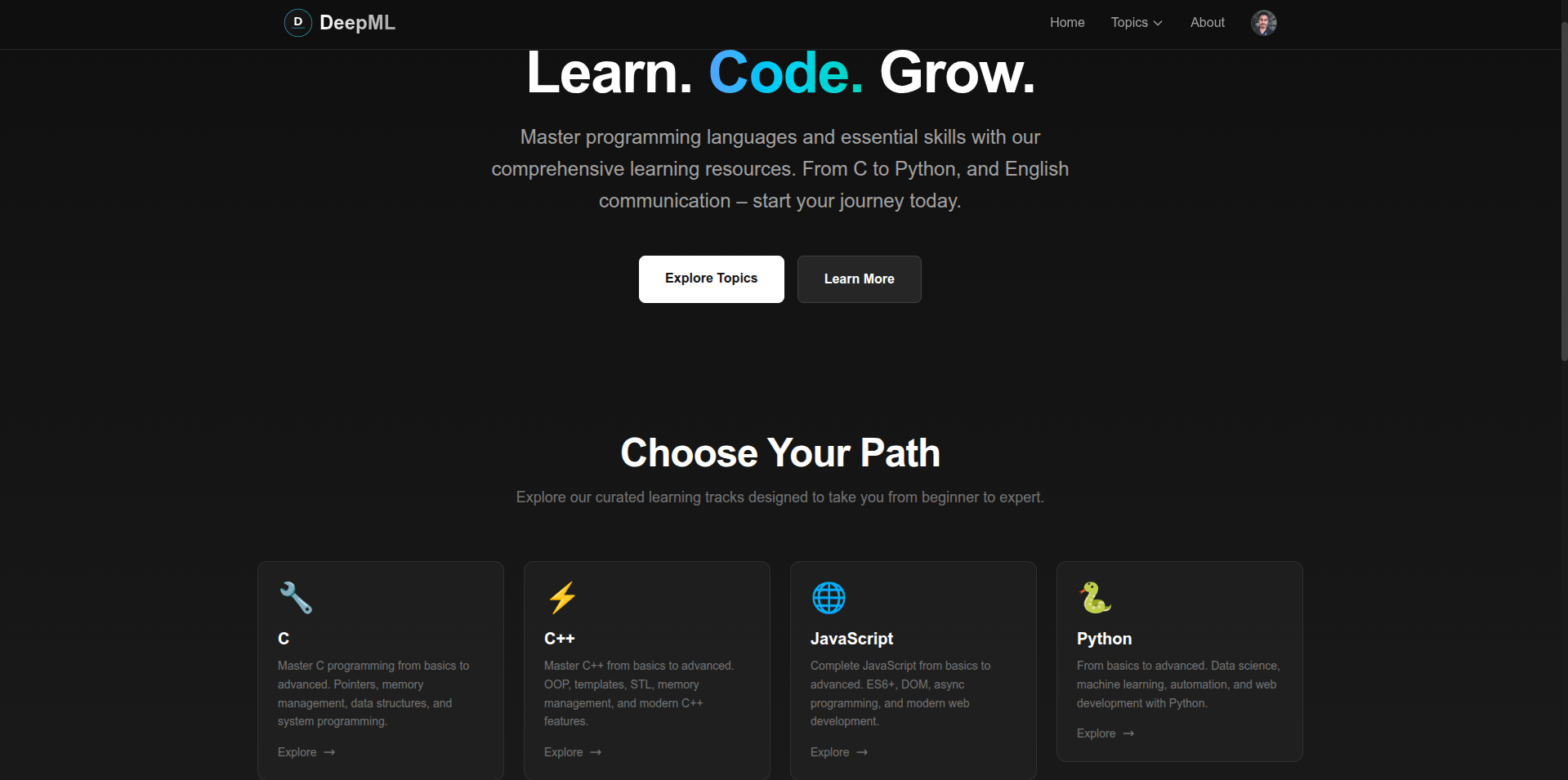 DeepML gallery image