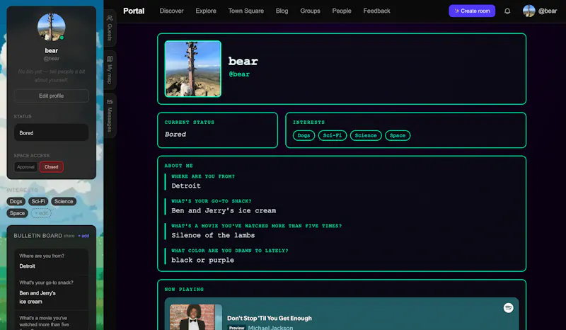 Myspace-ish 2.0 screenshot 2
