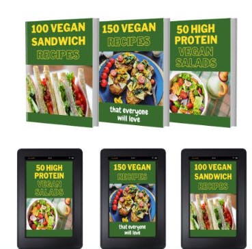 300 Vegan/Plant Based Recipe Cook Book media 1