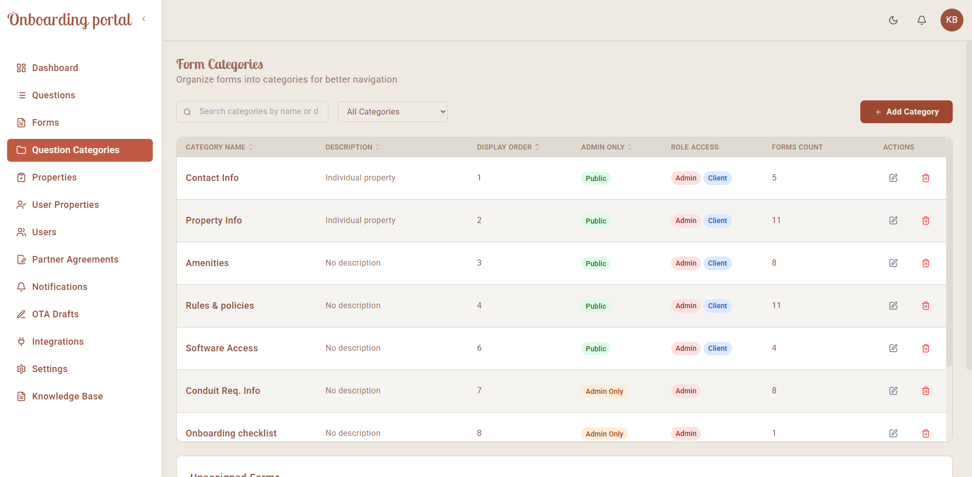 OnboardingHub gallery image