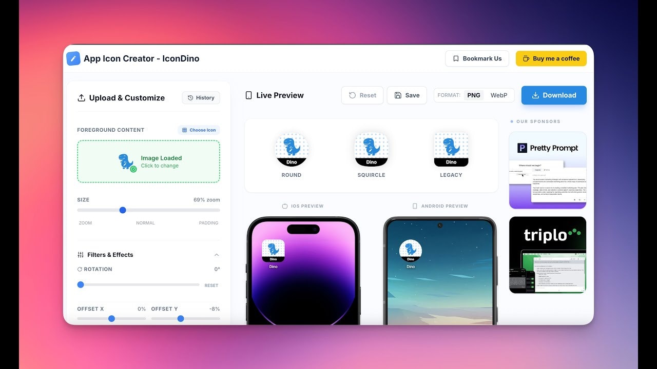 Free App Icon Generator - IconDino gallery image
