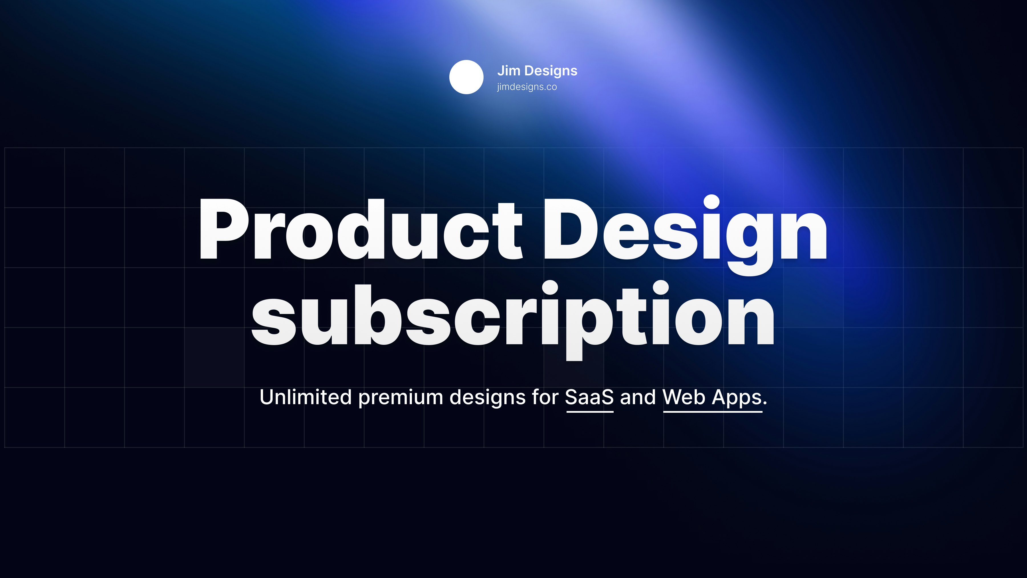 Jim Designs - SaaS ve Web Uygulamaları için Sınırsız Premium Tasarımlar medya 1