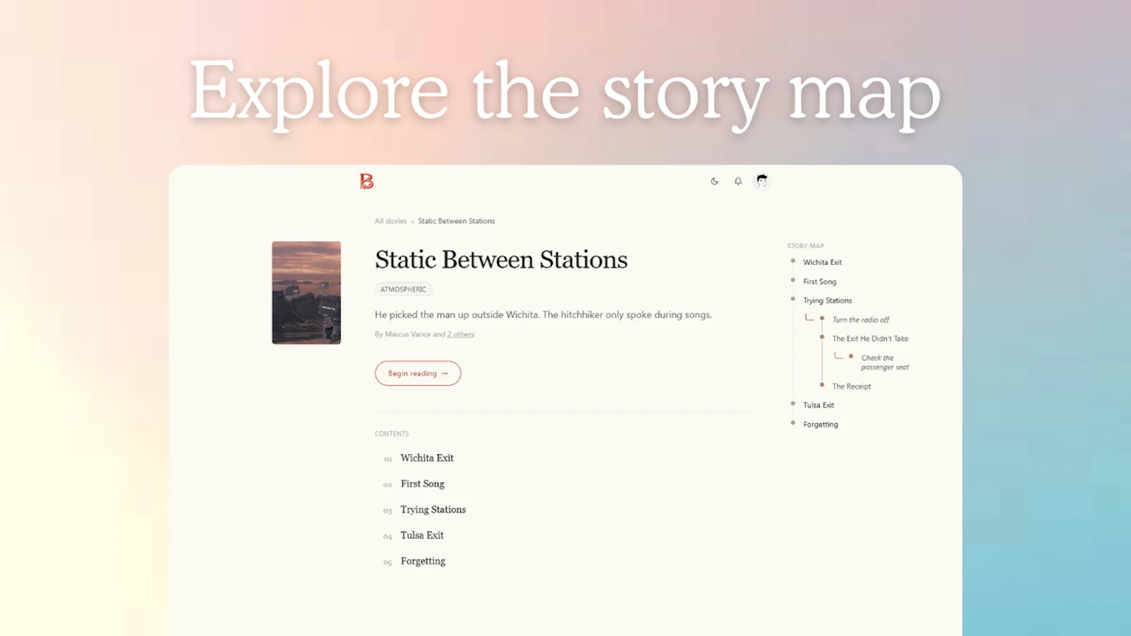 Branched screenshot 3