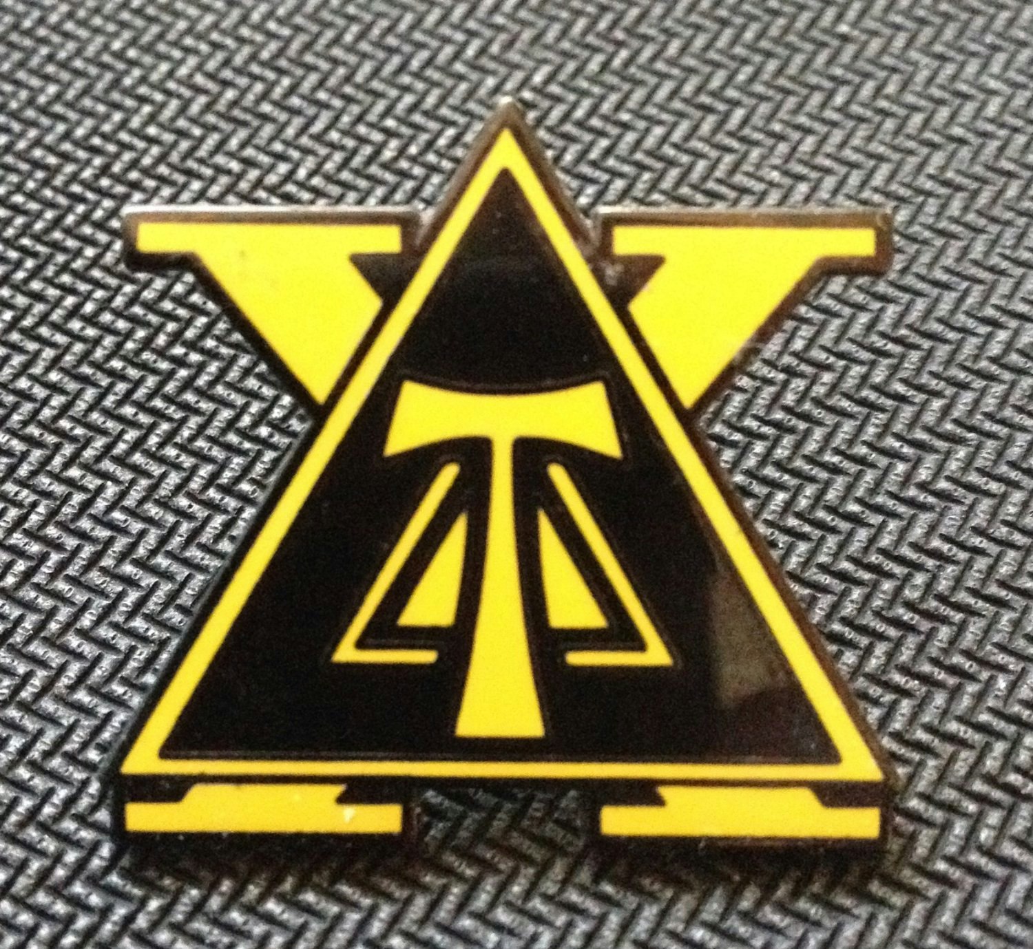 Delta Tau Chi pledge pin