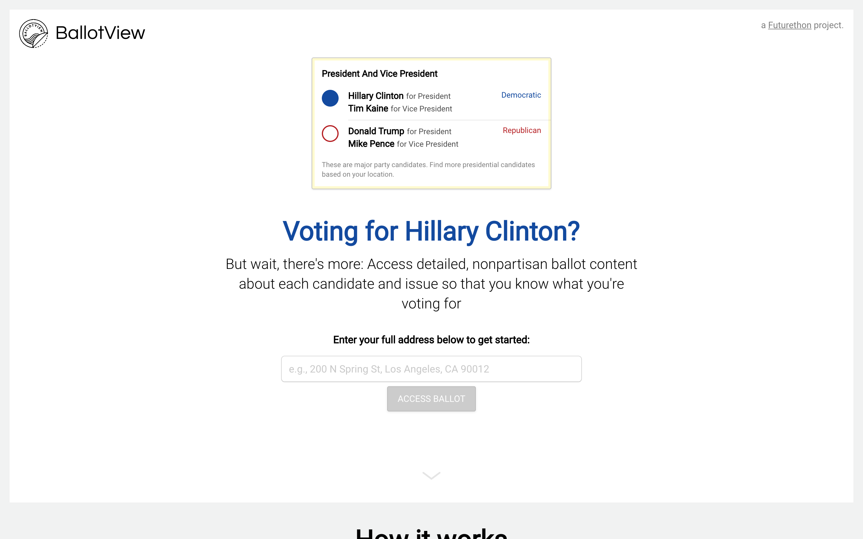 BallotView gallery image