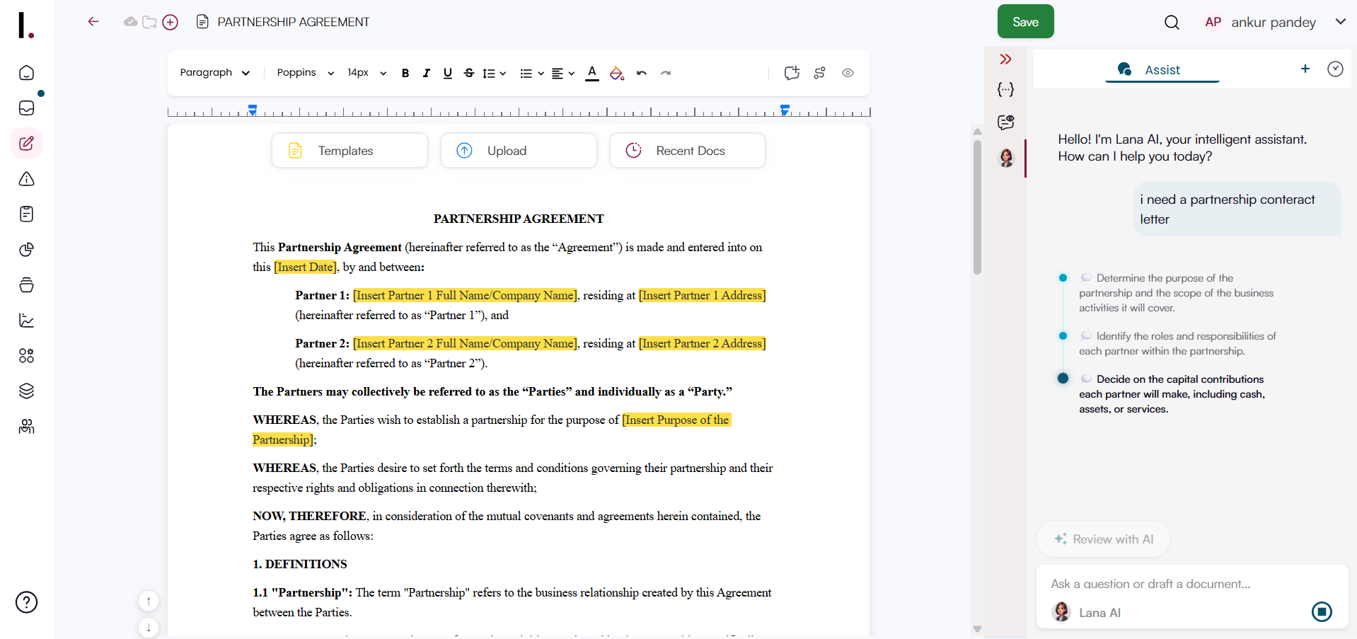  Legitt AI — AI Contract Review gallery image