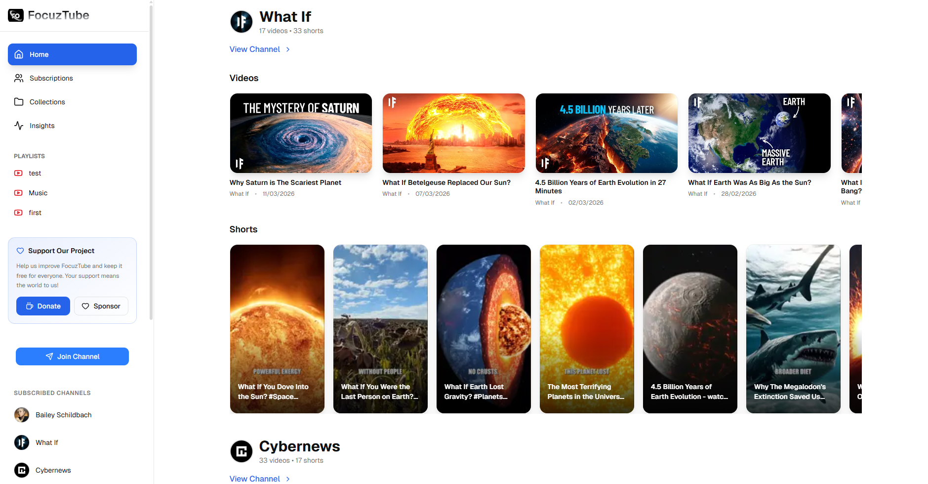 FocuzTube gallery image