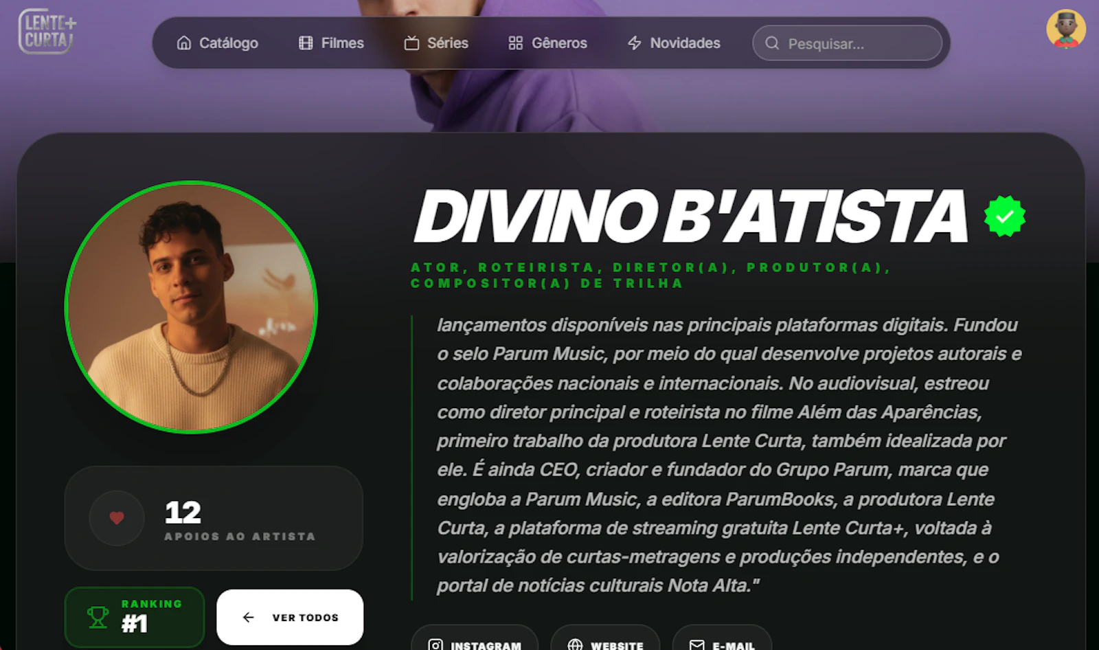 Lente Curta+ screenshot 12