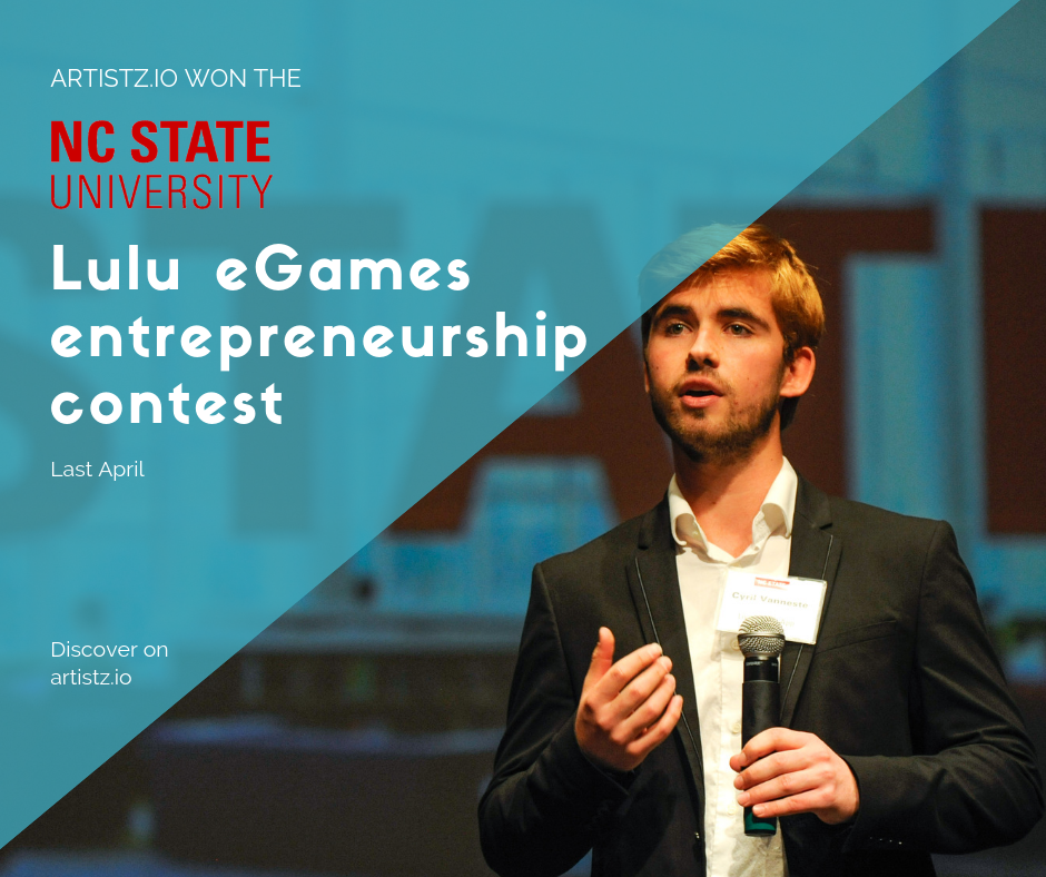 Artistz.io / Web app for artist gallery image