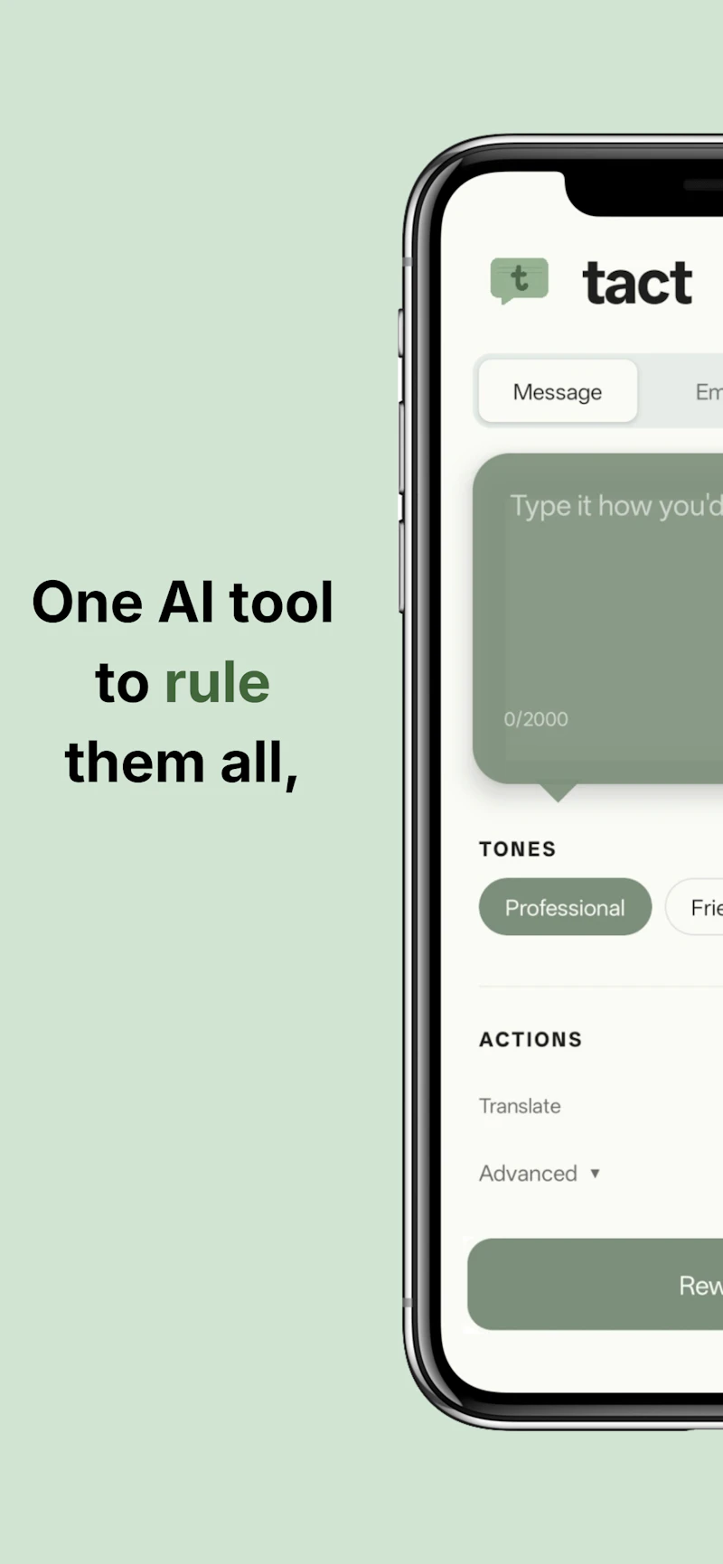 Tact screenshot 2