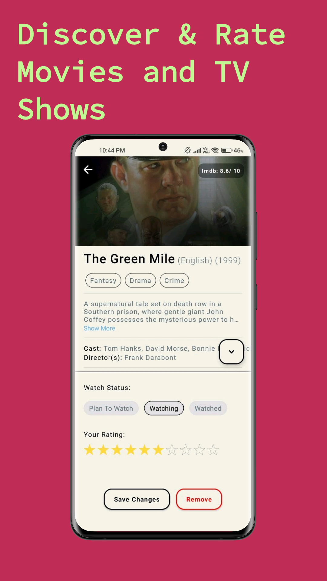 Trek: Track Movies, Tv and More media 5