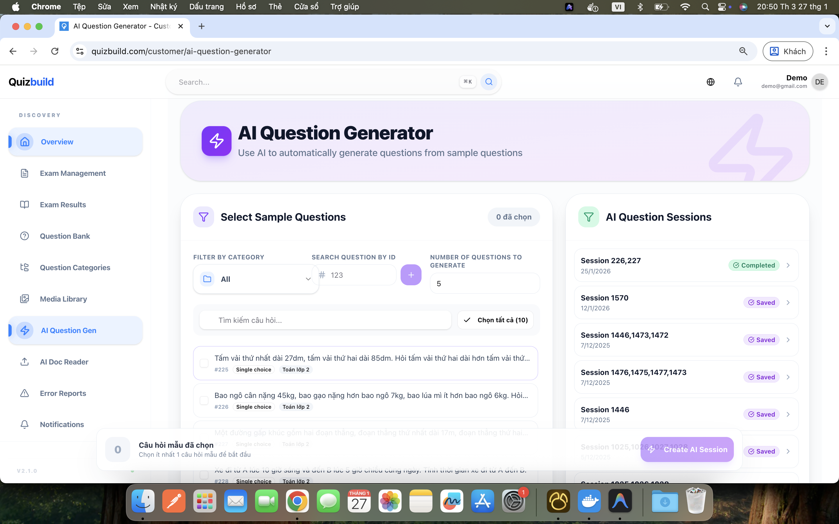 Quizbuild - Screenshot 3 showing product features and functionality