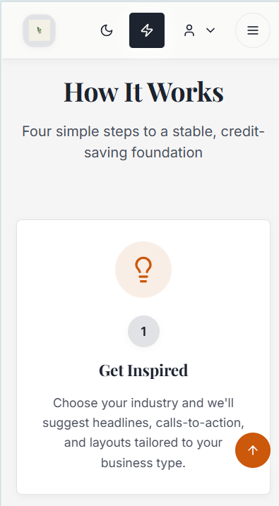 One Click Website Design Factory gallery image