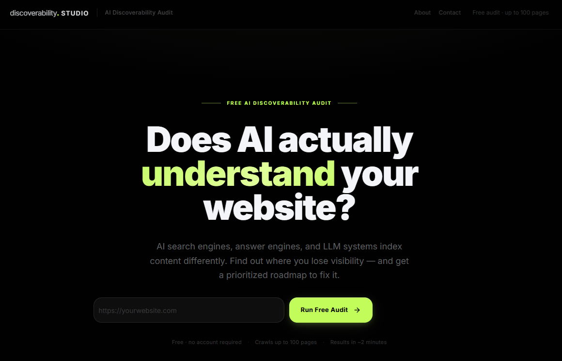 Ai Discoverability Audit gallery image