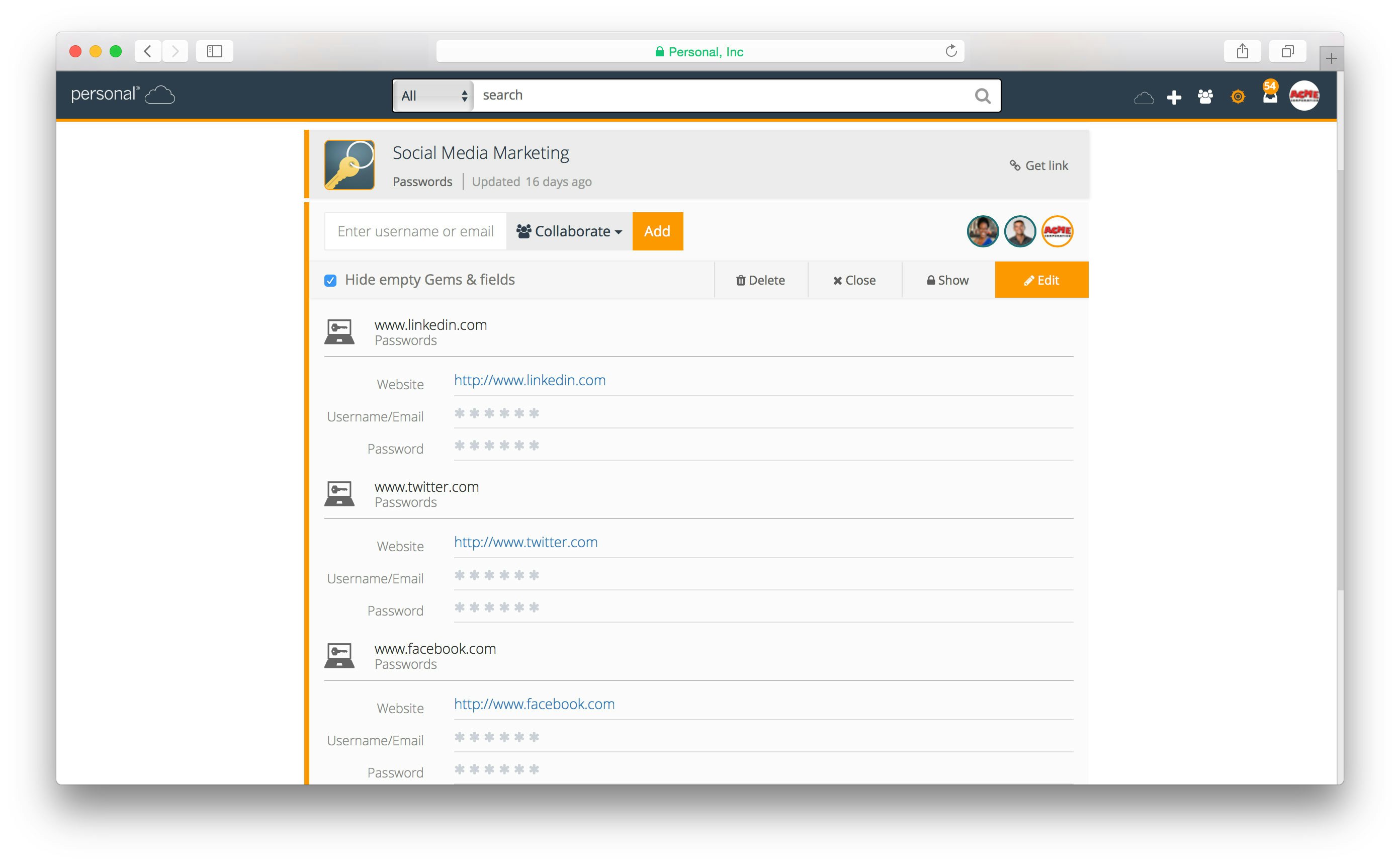 Personal gallery image