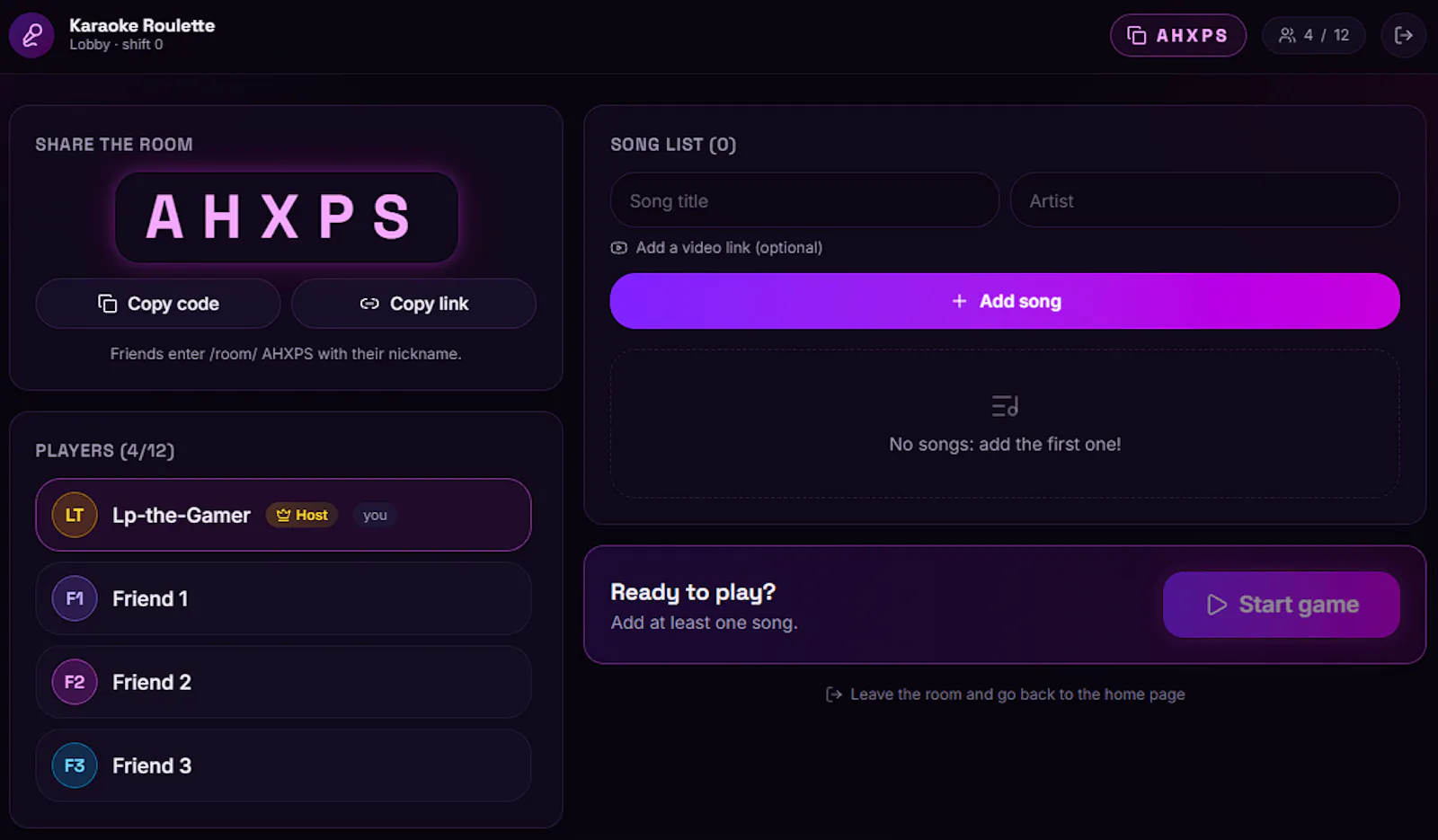 Karaoke Roulette: Sing & Compete screenshot 2