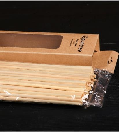 Eco friendly non plastic wheat straws gallery image