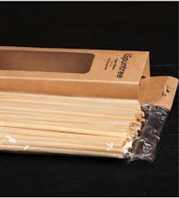 Eco friendly non plastic wheat straws gallery image