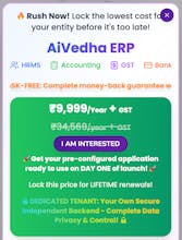 AI based SaaS ERP - PreBooking Now Open gallery image