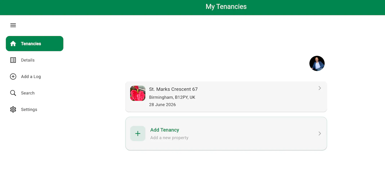 MyRentLog screenshot 1