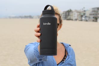 Bindle Bottle: Stainless H2O bottle with integrated storage gallery image