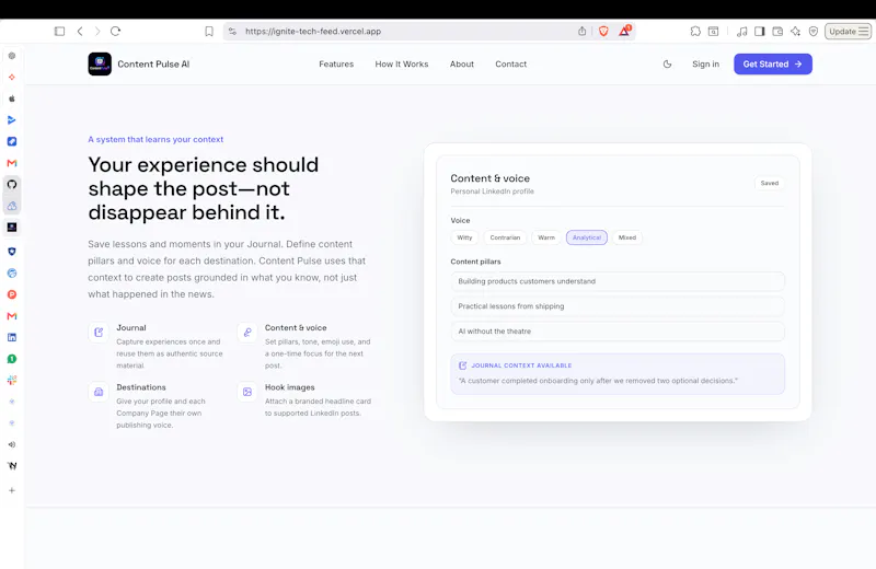Content Pulse AI screenshot 3