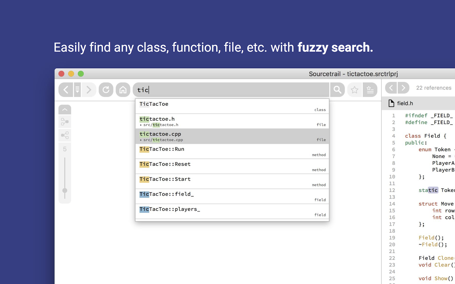 Sourcetrail gallery image