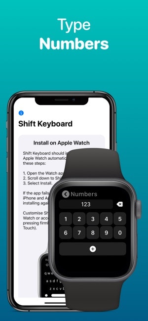 Shift Keyboard v2 - Apple Watch Keyboard gallery image