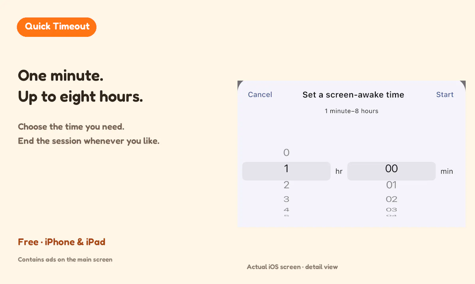 Quick Timeout screenshot 2