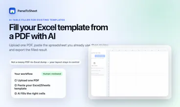 ParseToSheet gallery image