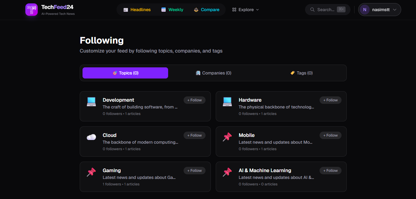 TechFeed24 - Screenshot 2 showing product features and functionality