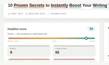 Hook — Headline & Title Analyzer gallery image