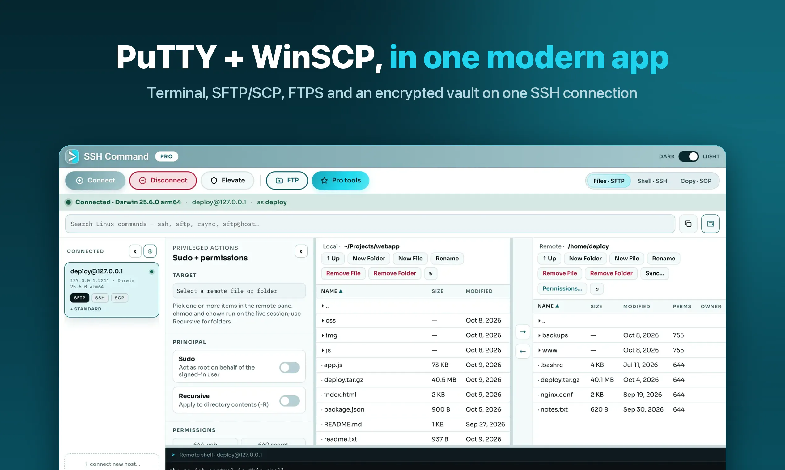 SSH Command gallery image