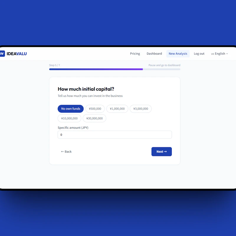 IDEAVALU - AI Business Idea Generator screenshot 7